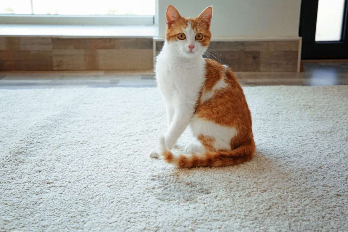 Je zindelijke kat opeens in huis te plassen? |